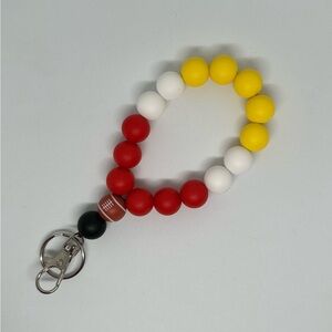 Handmade Chiefs wristlet/keychain!
